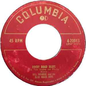 Single (Rocky Road Blues / Kentucky Waltz) cover