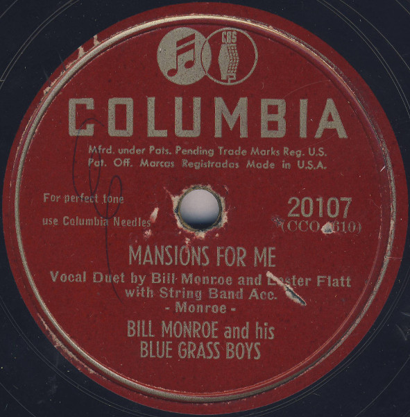 Single (Mansions for Me / Mother’s Only Sleeping) cover