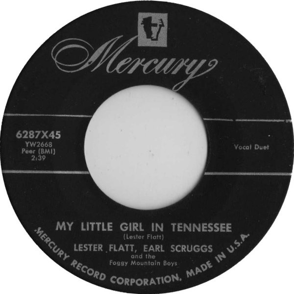 Single (My Little Girl in Tennessee / I’ll Never Love Another) cover