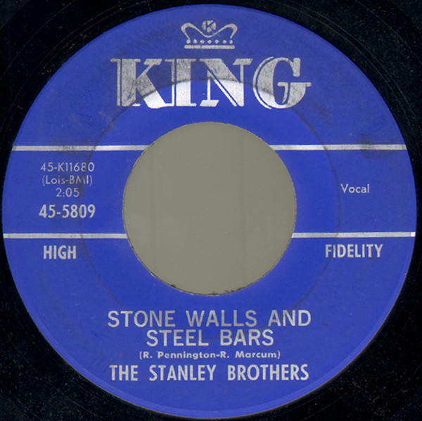 Single (Stone Walls and Steel Bars / Lonesome Night) cover