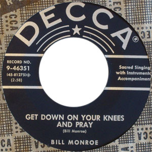 Single (Get Down on Your Knees and Pray / I’ll Meet You in Church Sunday Morning) cover