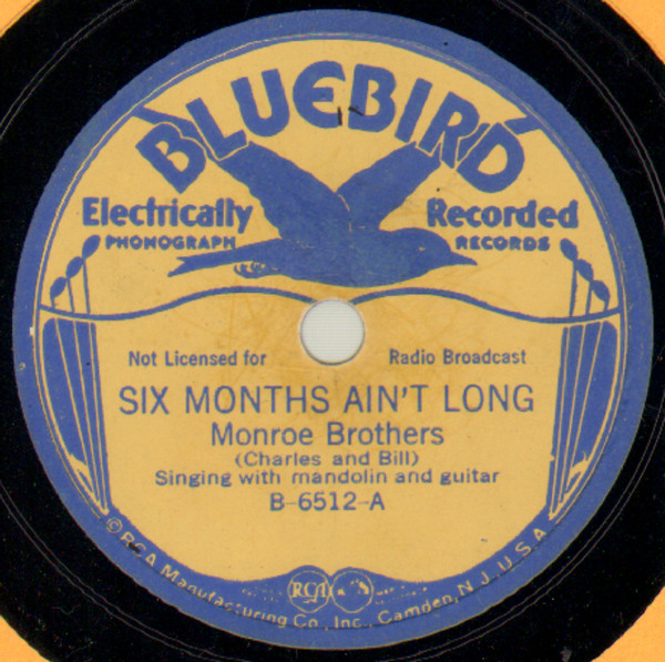 Single (Six Months Ain’t Long / Darling Corey) cover