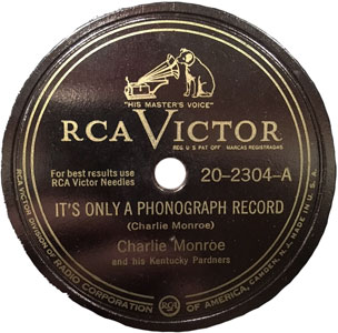 Single (It’s Only a Phonograph Record) cover