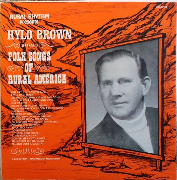 Hylo Brown Sings Folk Songs of Rural America cover