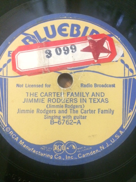 Carter Family and Jimmie Rodgers in Texas · Where Is My Sailor Boy? cover