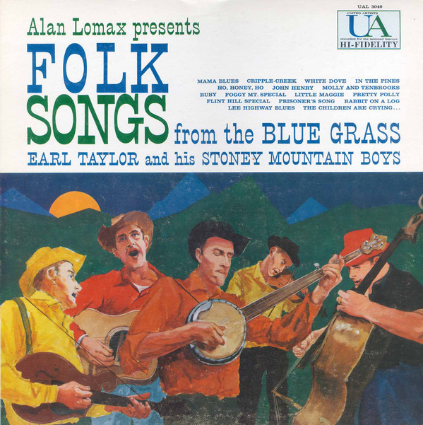 Folk songs from the Blue Grass cover
