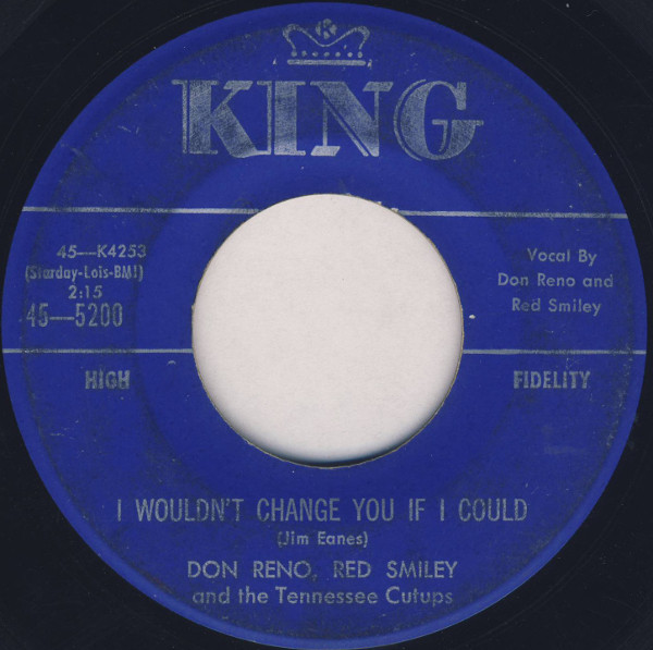 Single (I Wouldn’t Change You If I Could / Little Rock Getaway) cover