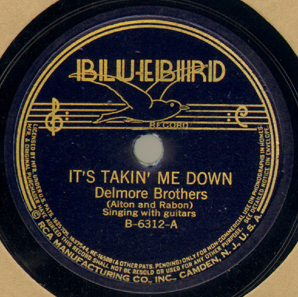 Single (It’s Takin’ Me Down / The Nashville Blues) cover